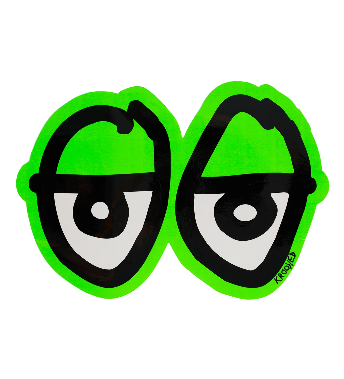 Giant Logo, Neon Green