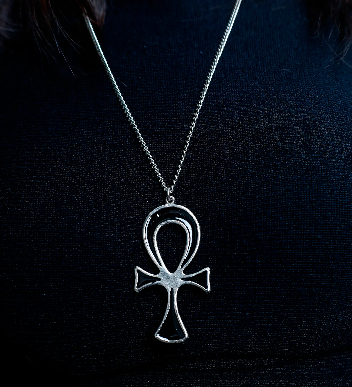 Gizah Ankh Cross, Black(2A) - Image 5