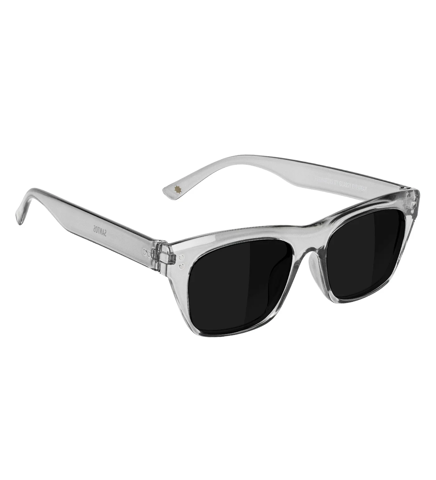 Santos Polarized, Transparent Grey