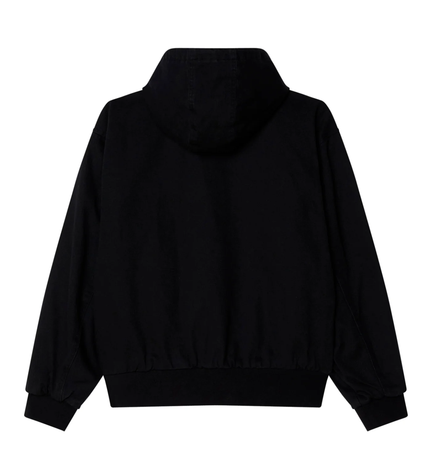 Glen Zip-Up, Black Faded Wash - Image 2