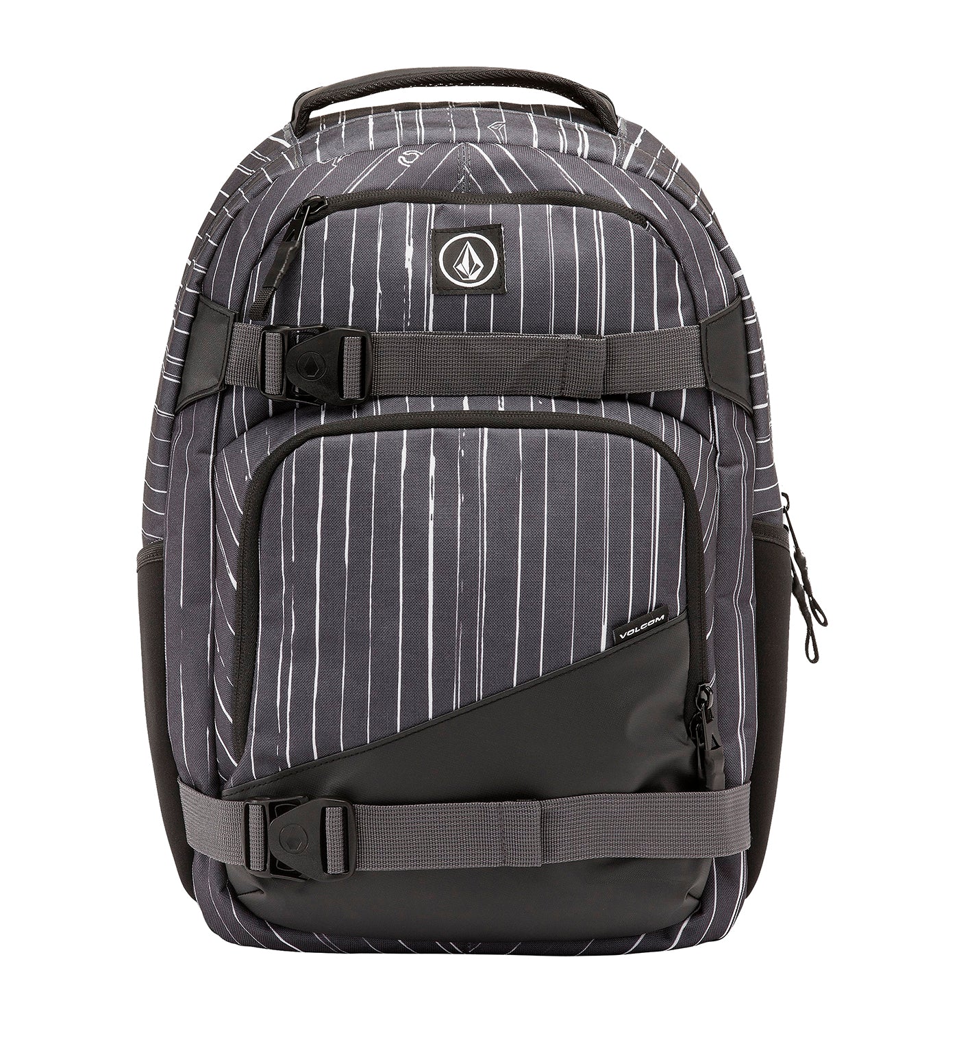 Grindstone Skate Backpack, Black/White