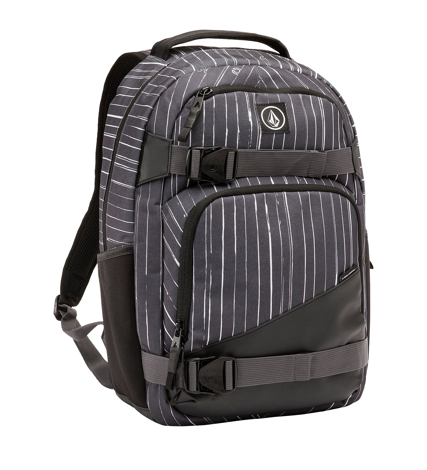Grindstone Skate Backpack, Black/White - Image 3