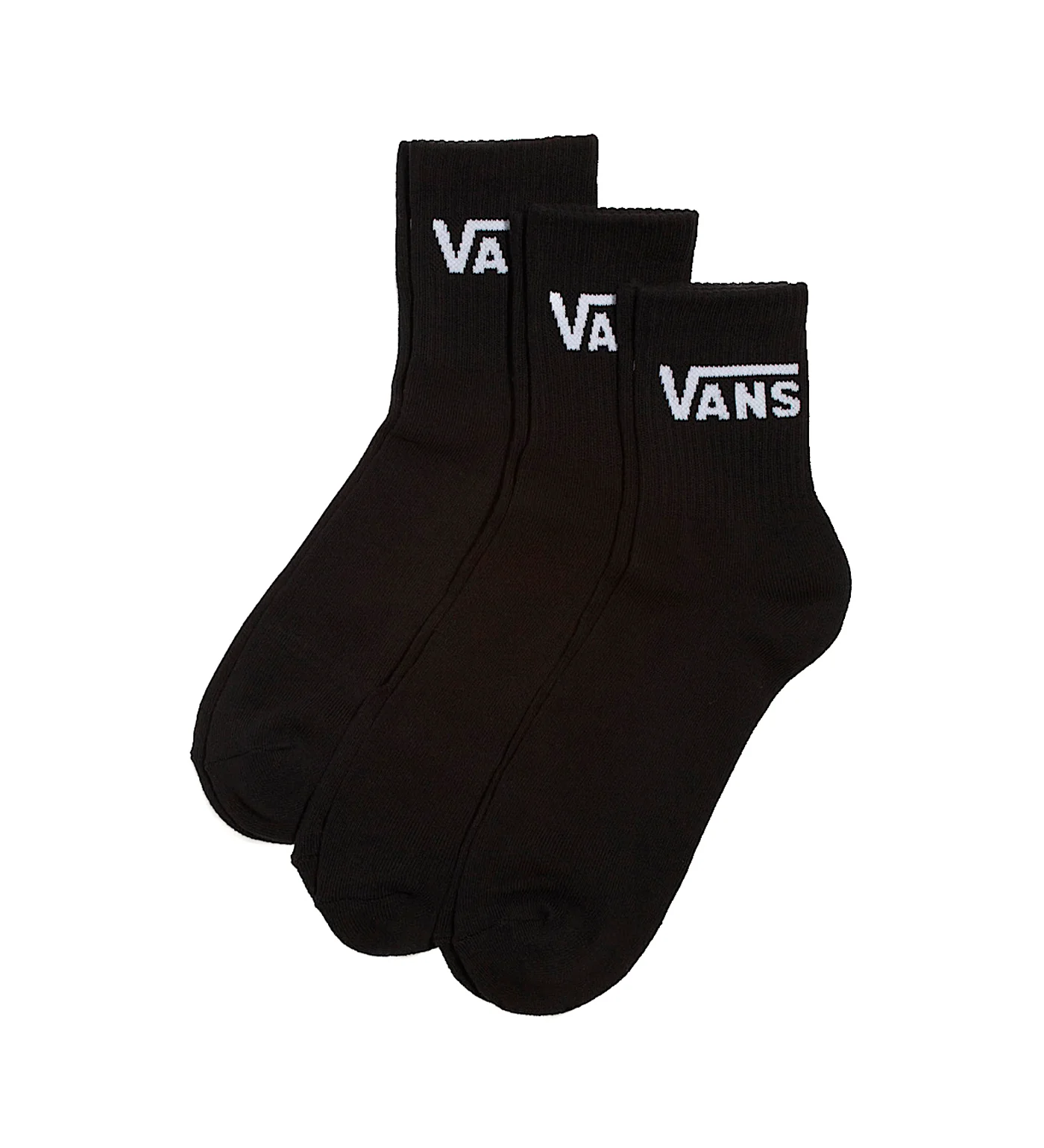 Half Crew 3 Pack, Black