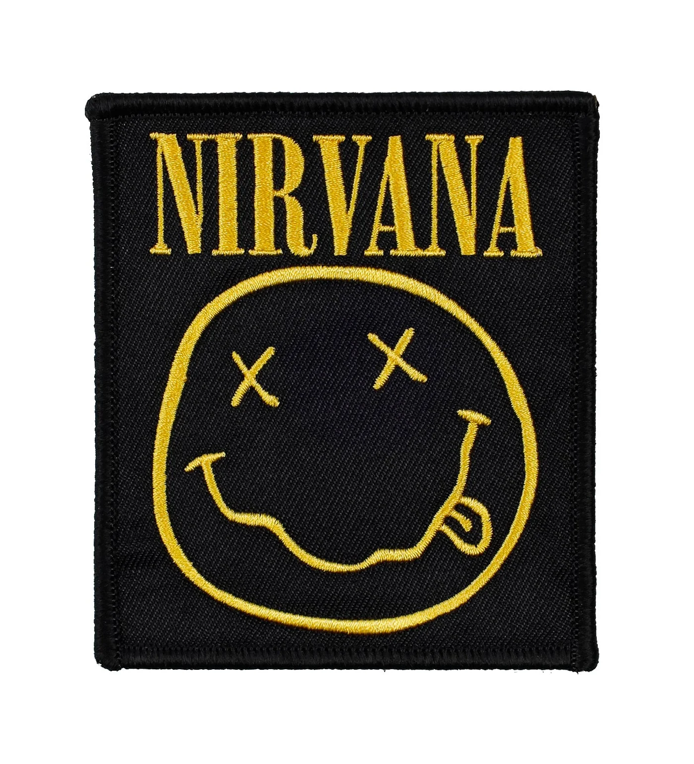 Happy Face Embroidered