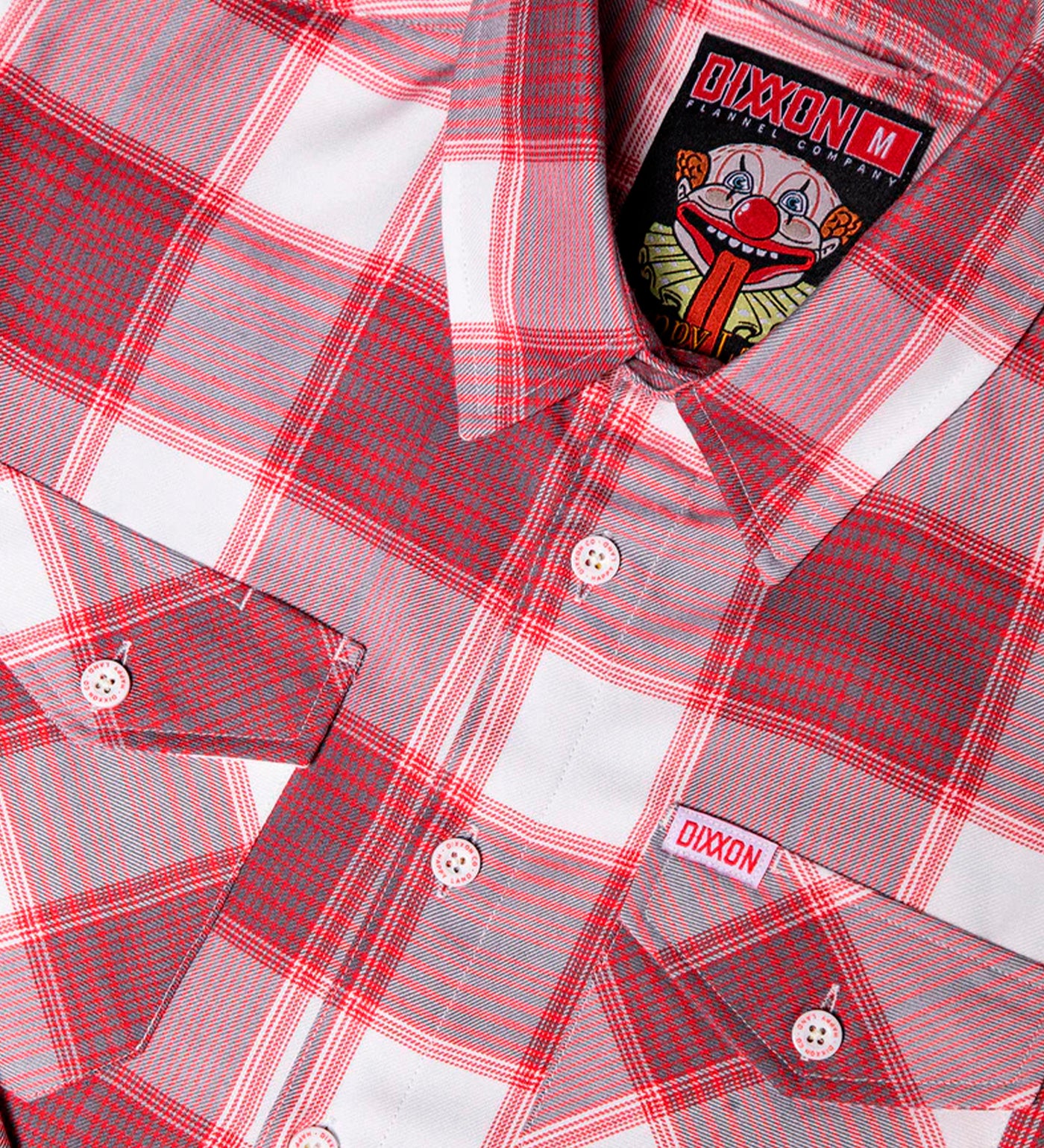 Happy Land Flannel, Brown/White - Image 2