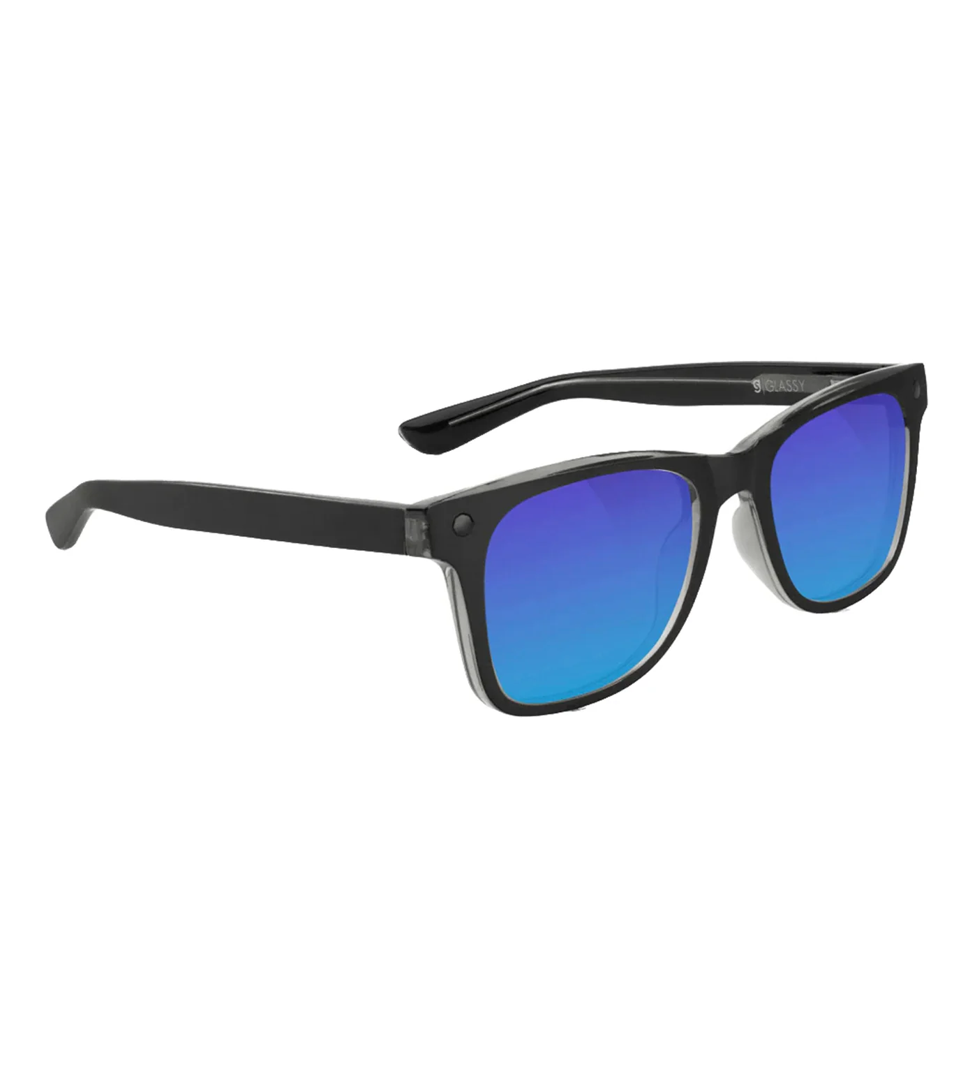 Harper Premium Polarized, Matte Blackout/Blue Mirror