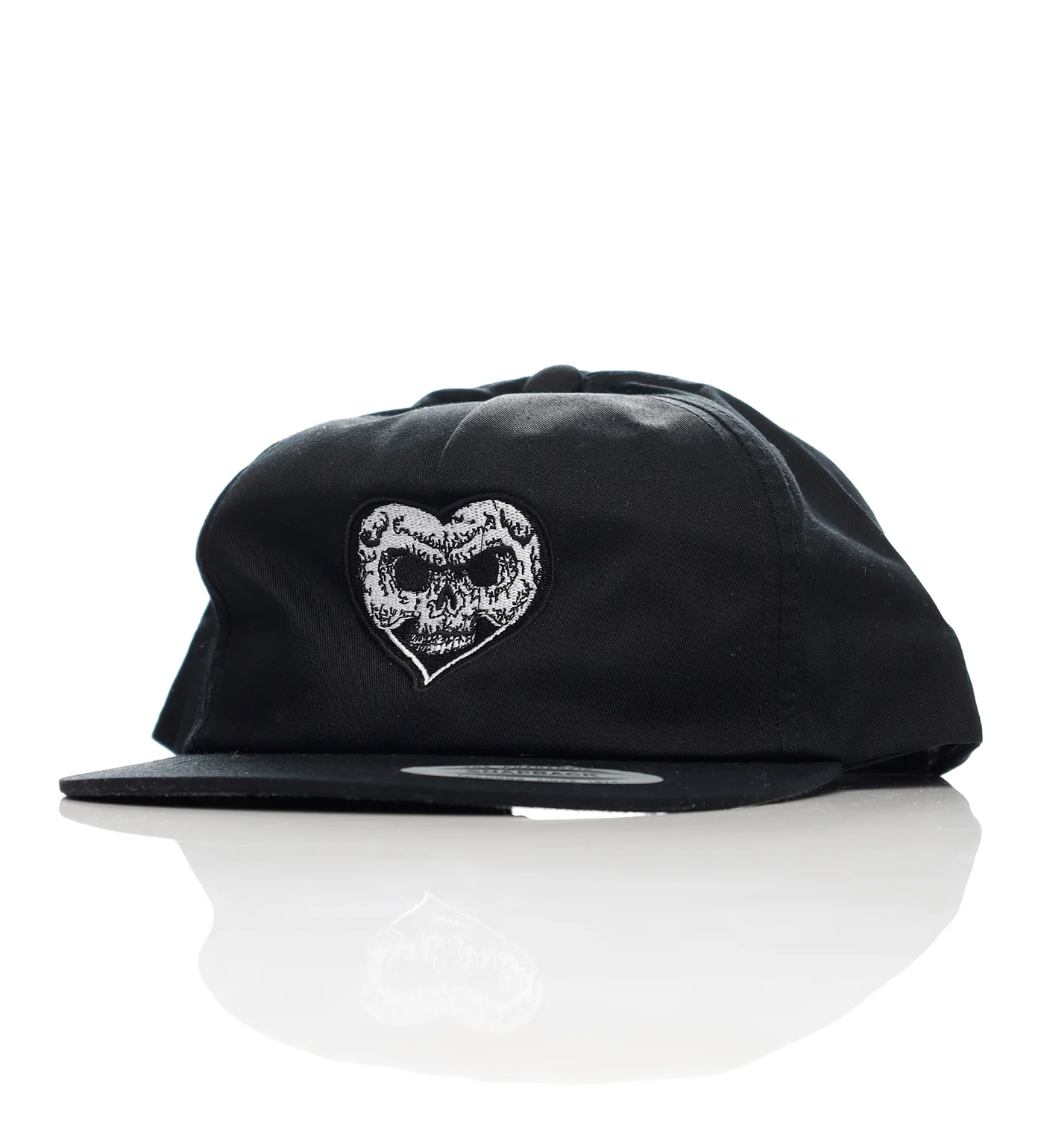 Heartskull 5-Panel, Black