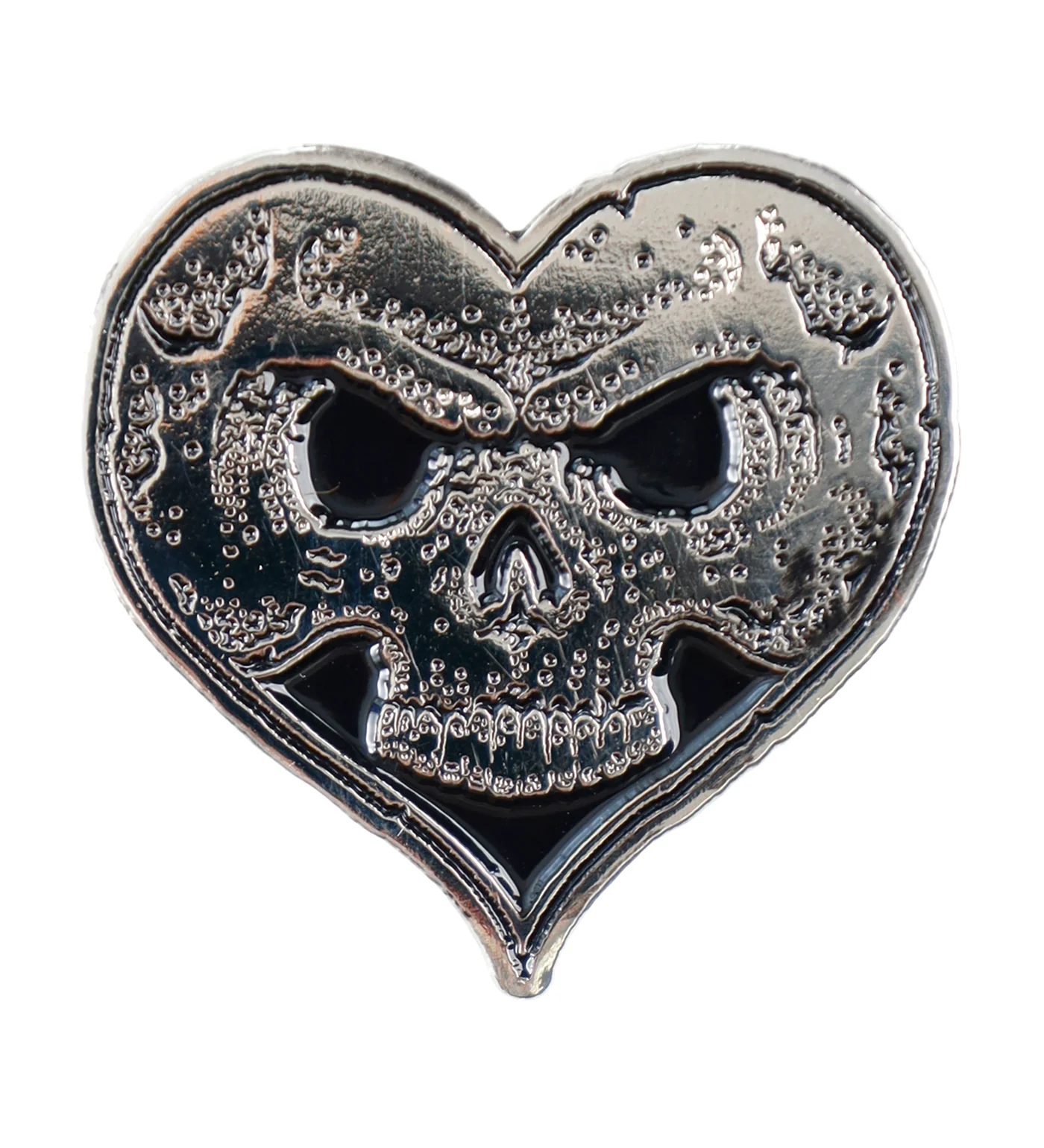 Heartskull Lapel Pin