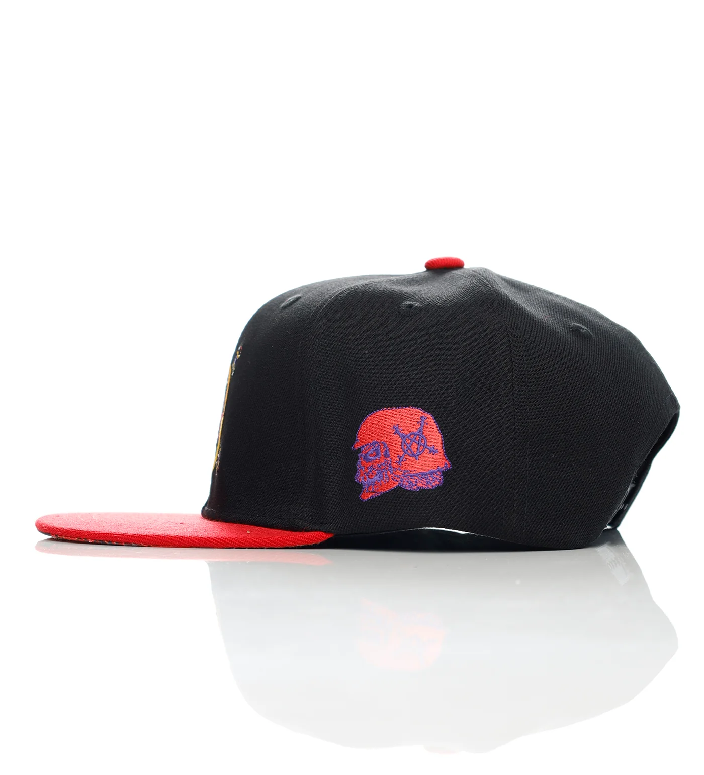 Hells Awaits Snapback, Black - Image 3