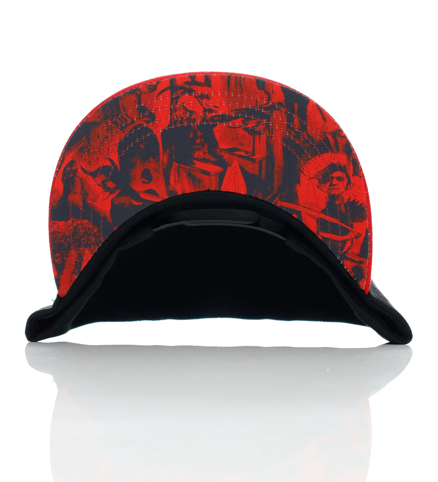 Hells Awaits Snapback, Black - Image 4