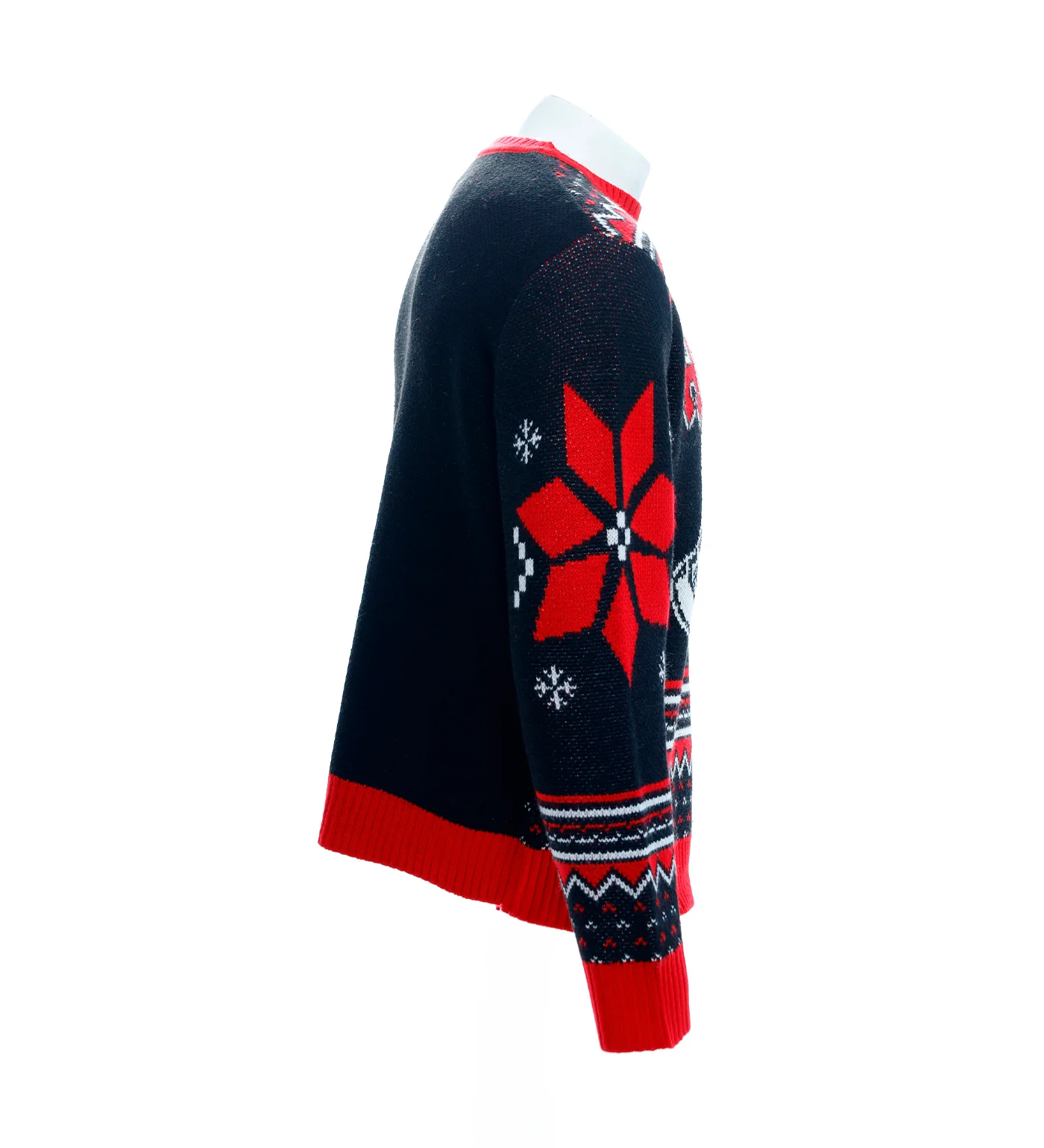 Hells Bells Ugly XMas Sweater, Black - Image 3