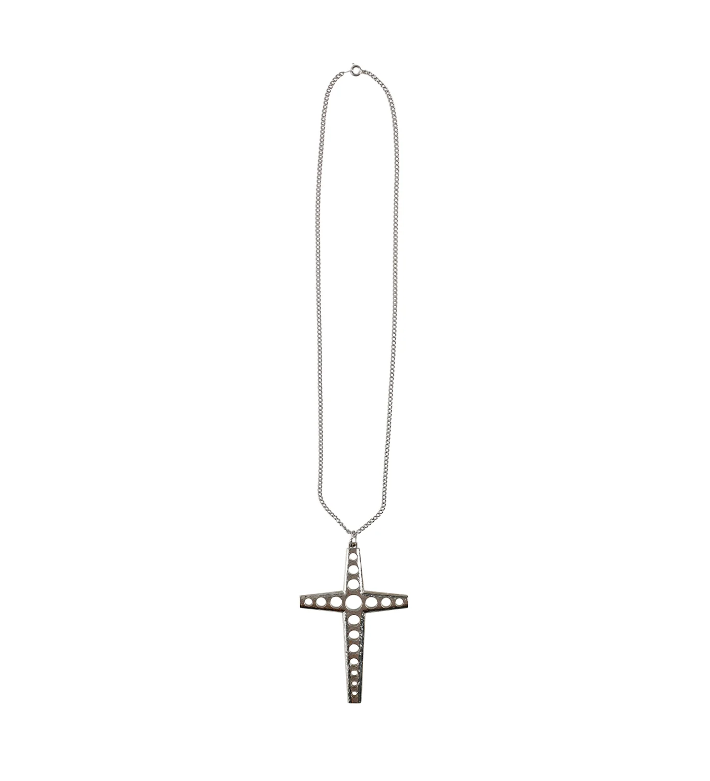 Perforated Cross, Silver (2A) - Image 3