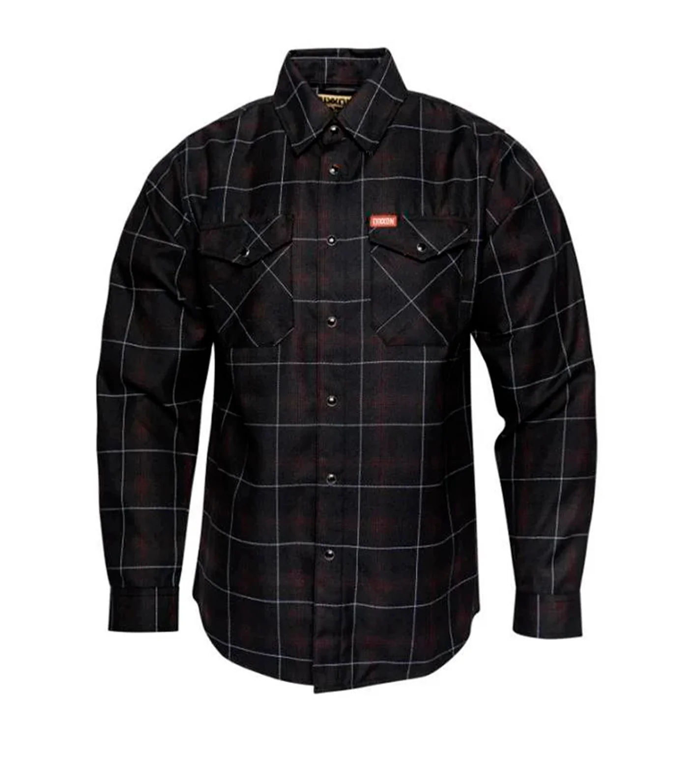 Howdy Flannel, Black/Brown