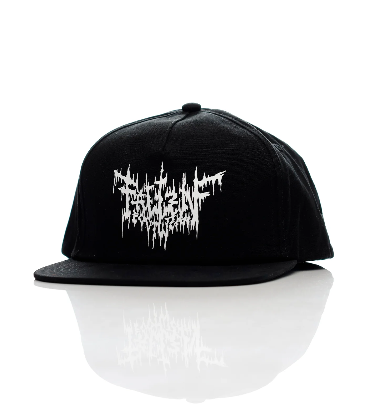 Huanted Flat Snapback, Black/White