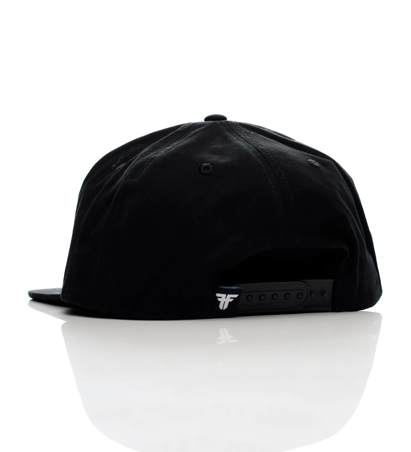 Huanted Flat Snapback, Black/White - Image 2