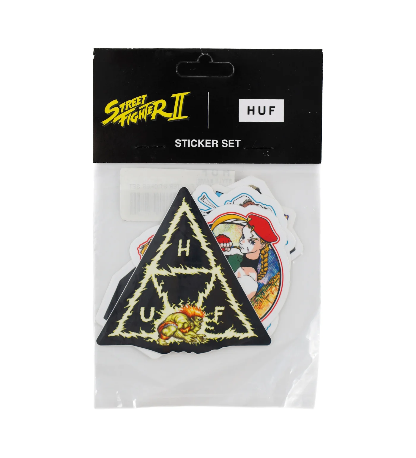 Street Fighter Sticker Set, Multi