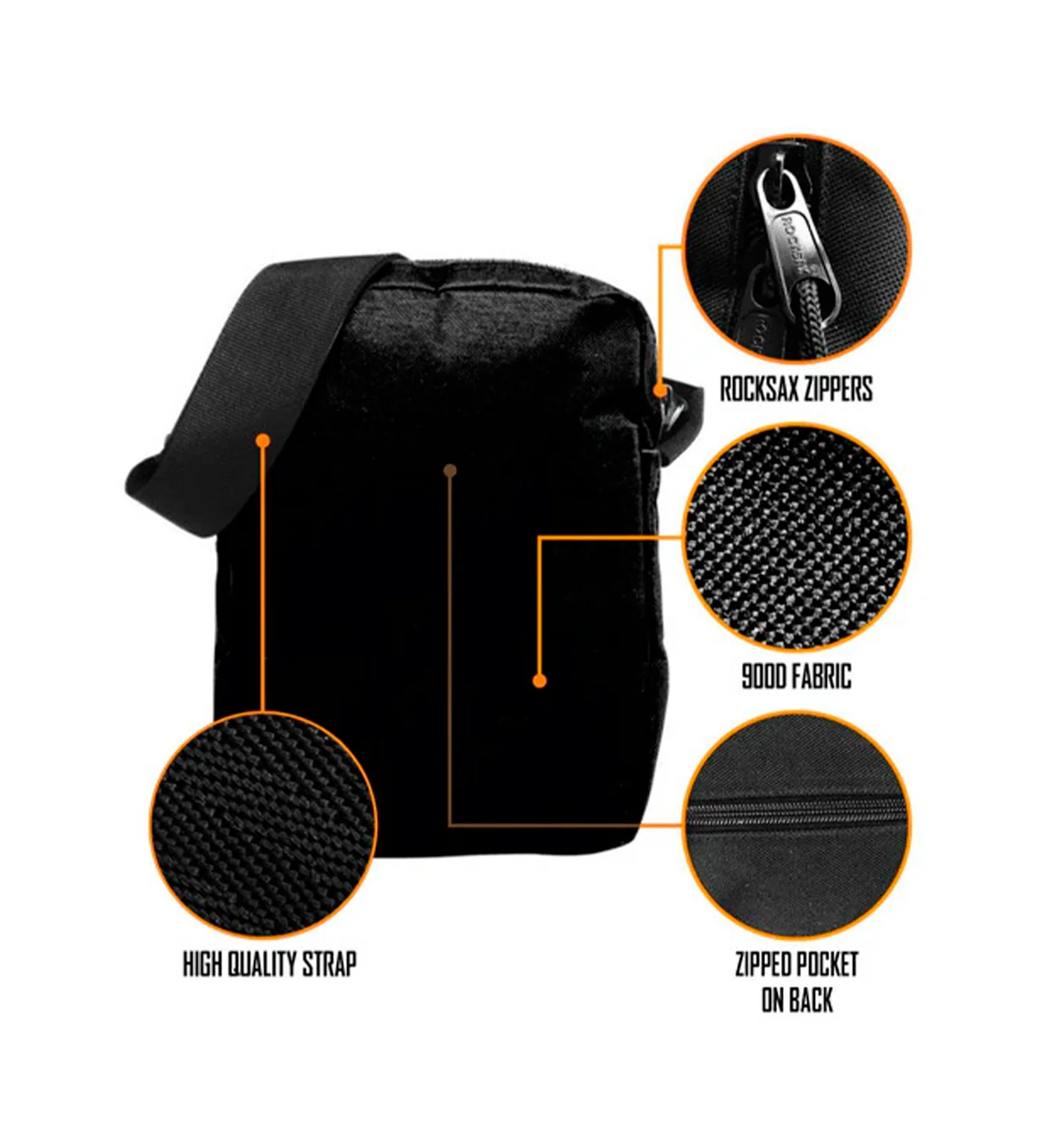 Hybrid Theory - Crossbody Bag, Black - Image 2