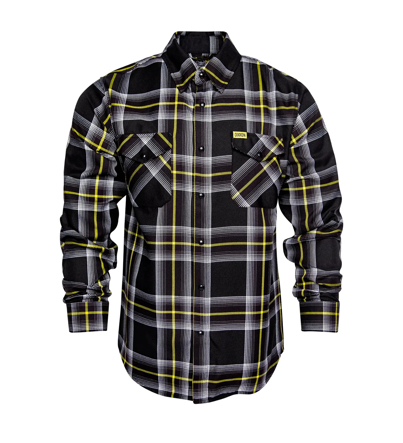 I-10 Flannel, Black/Yellow