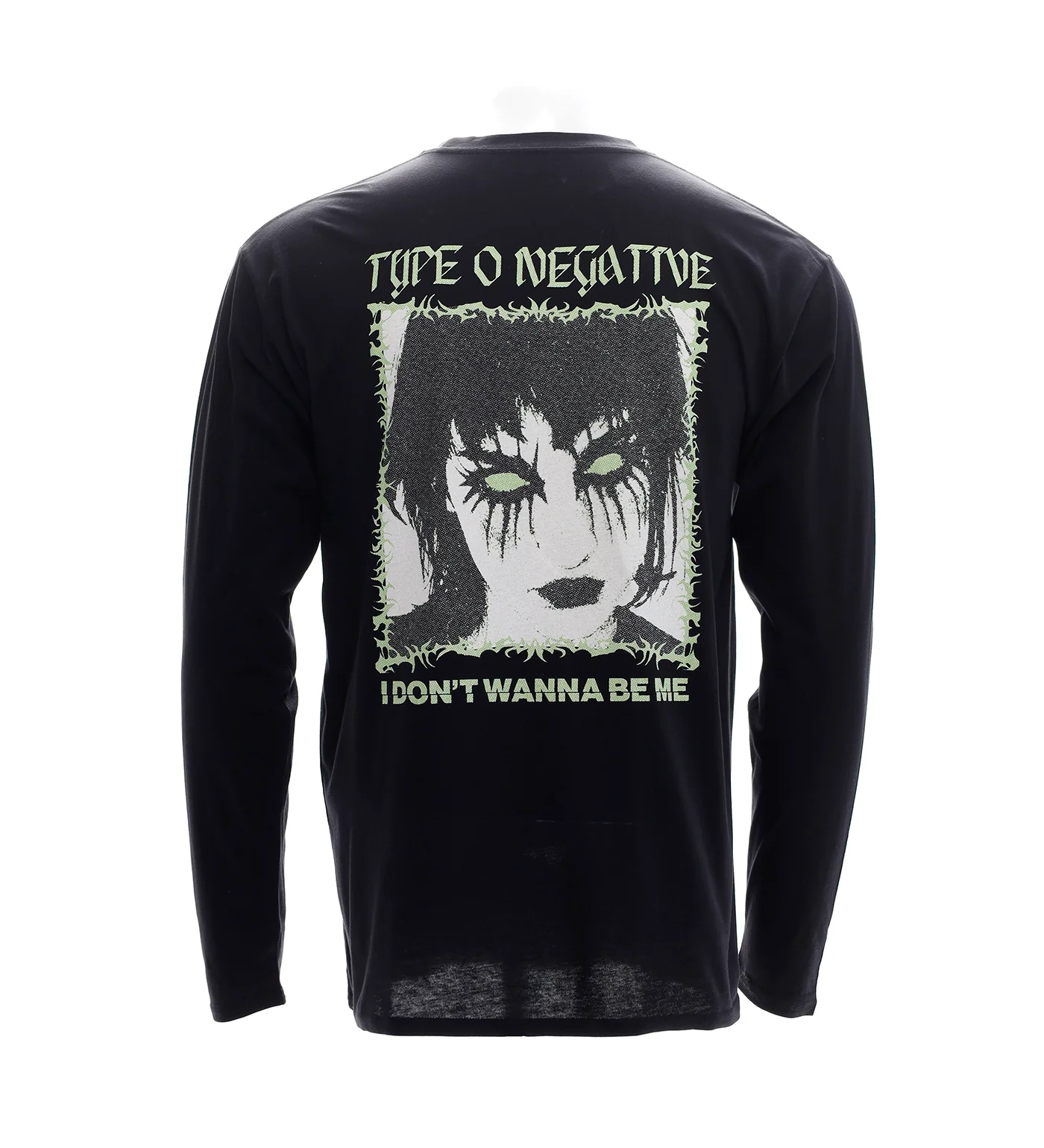 I Don't Wanna Be Me L/S, Black - Image 2
