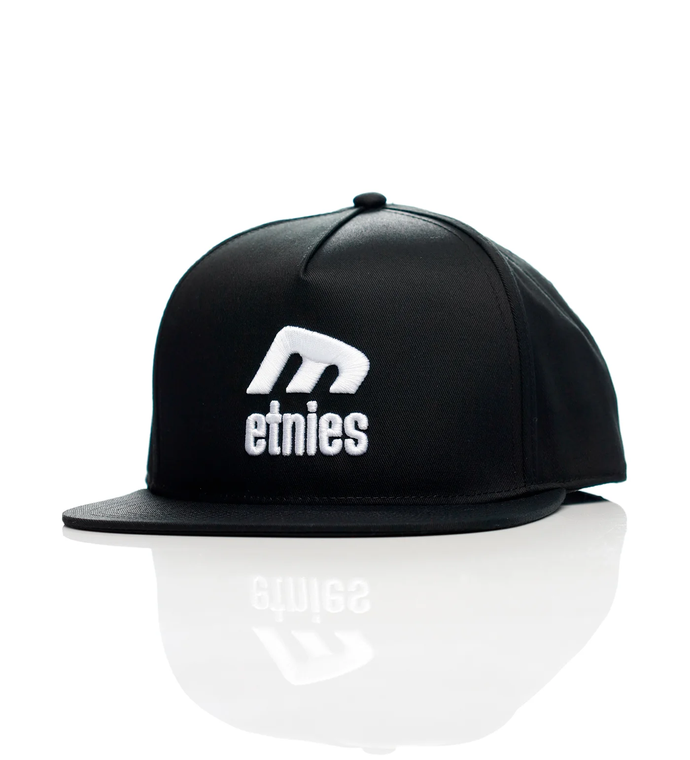 Icon E Snapback, Black/White