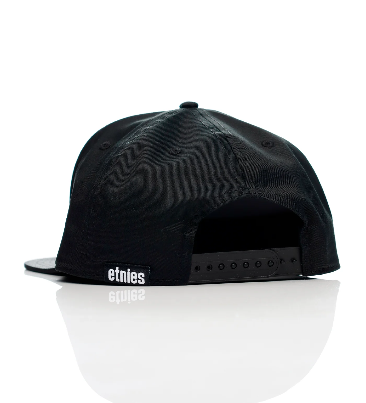 Icon E Snapback, Black/White - Image 2