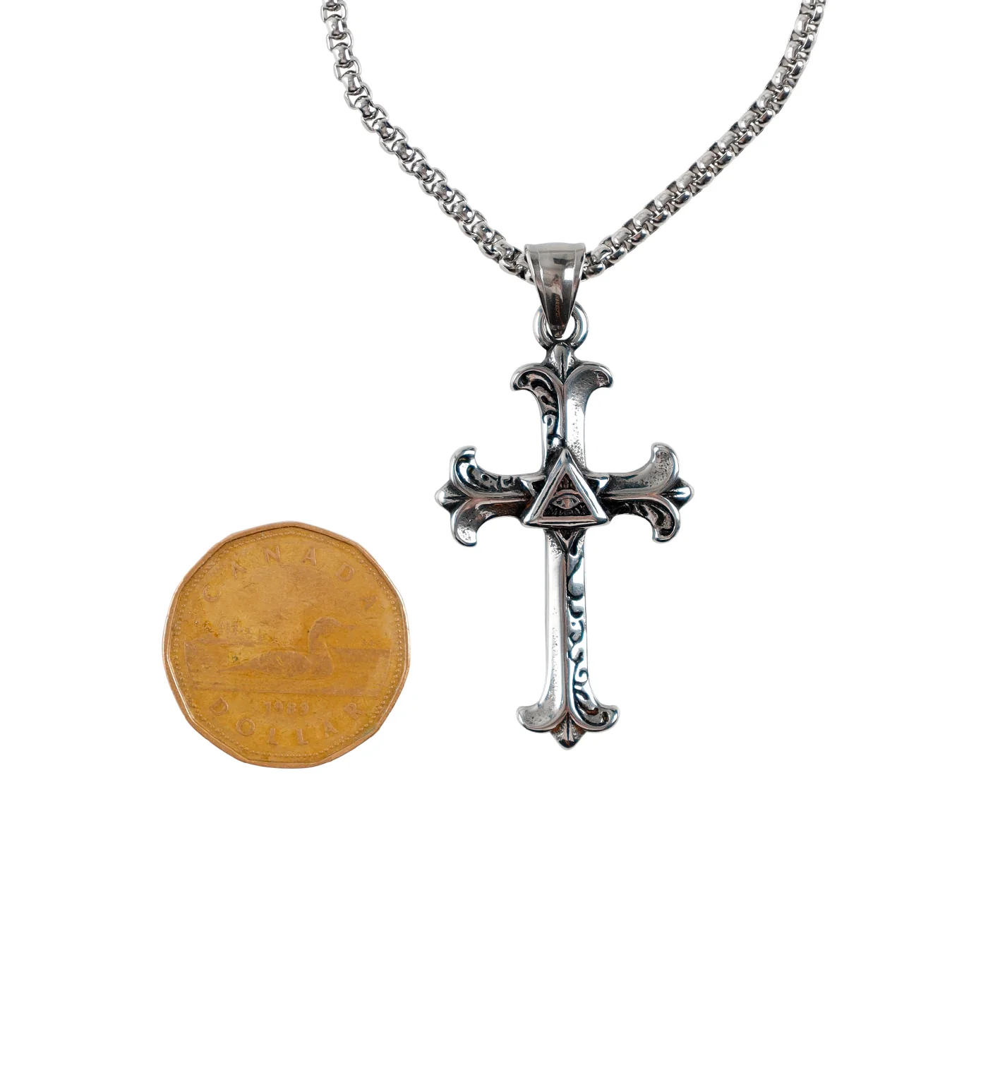 illuminati Cross, Stainless(2A) - Image 3