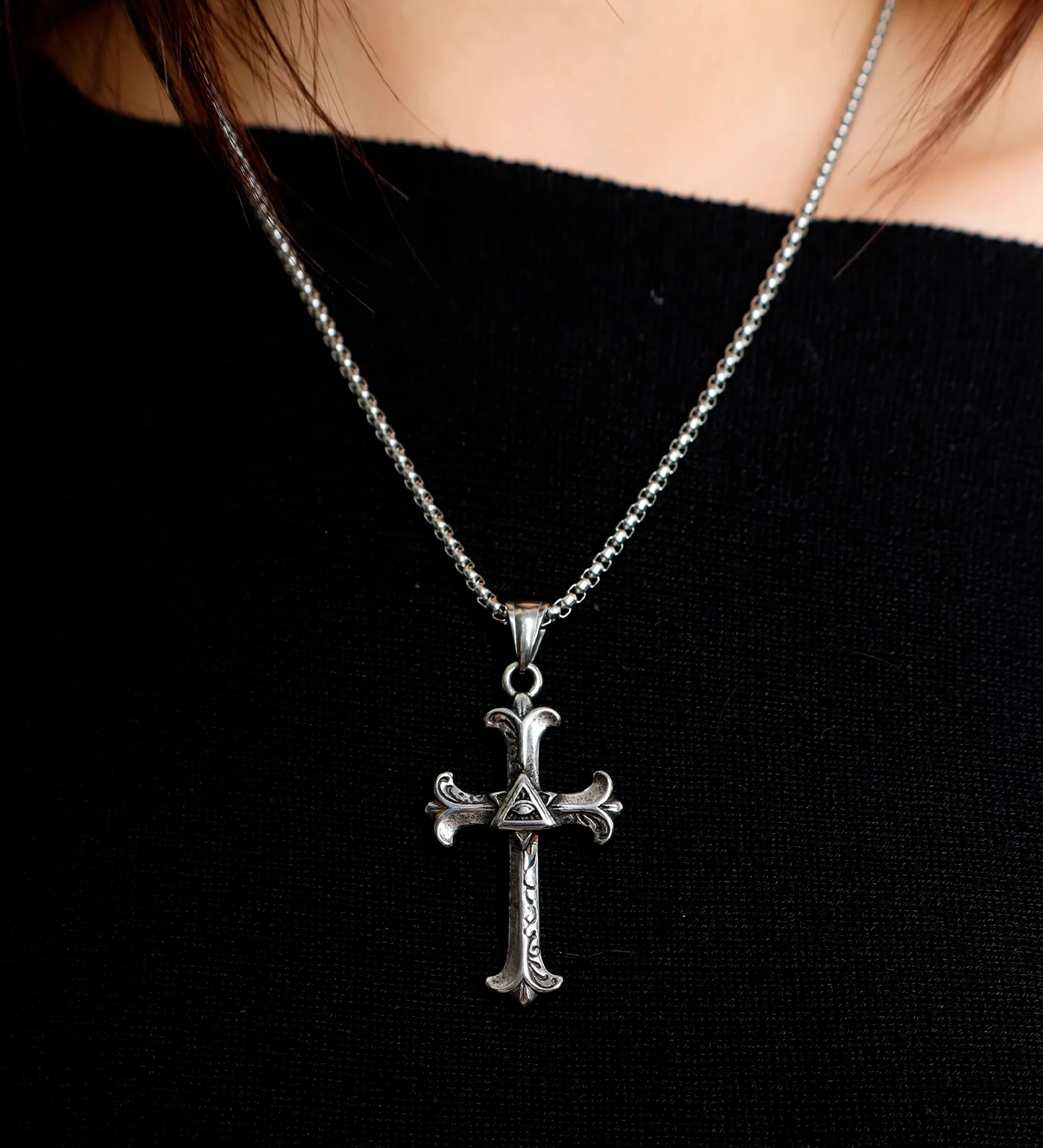 illuminati Cross, Stainless(2A) - Image 4