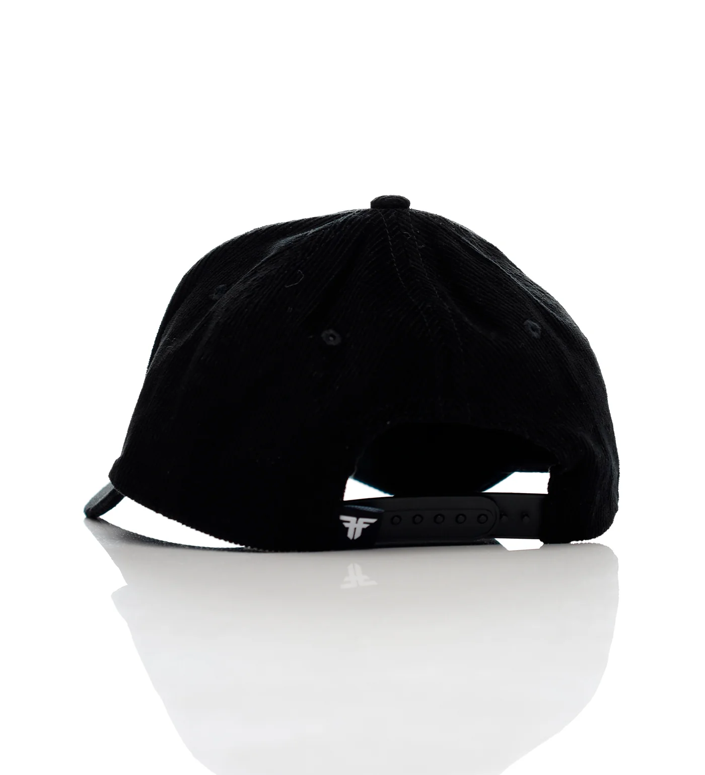 Insignia Curve Snapback, Black Corduroy/White - Image 2