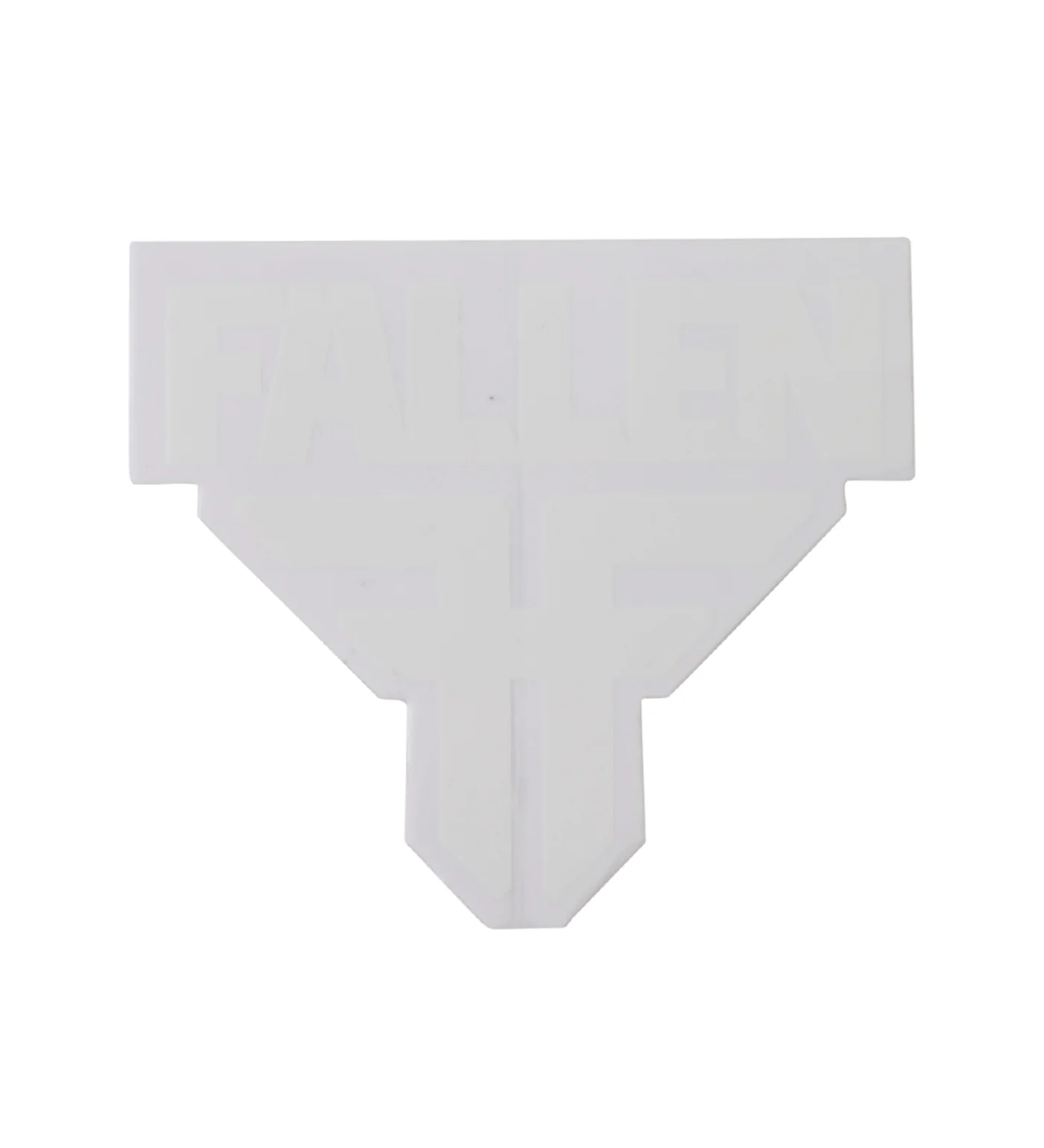 Insignia Cut-Out Small, White/Transparent
