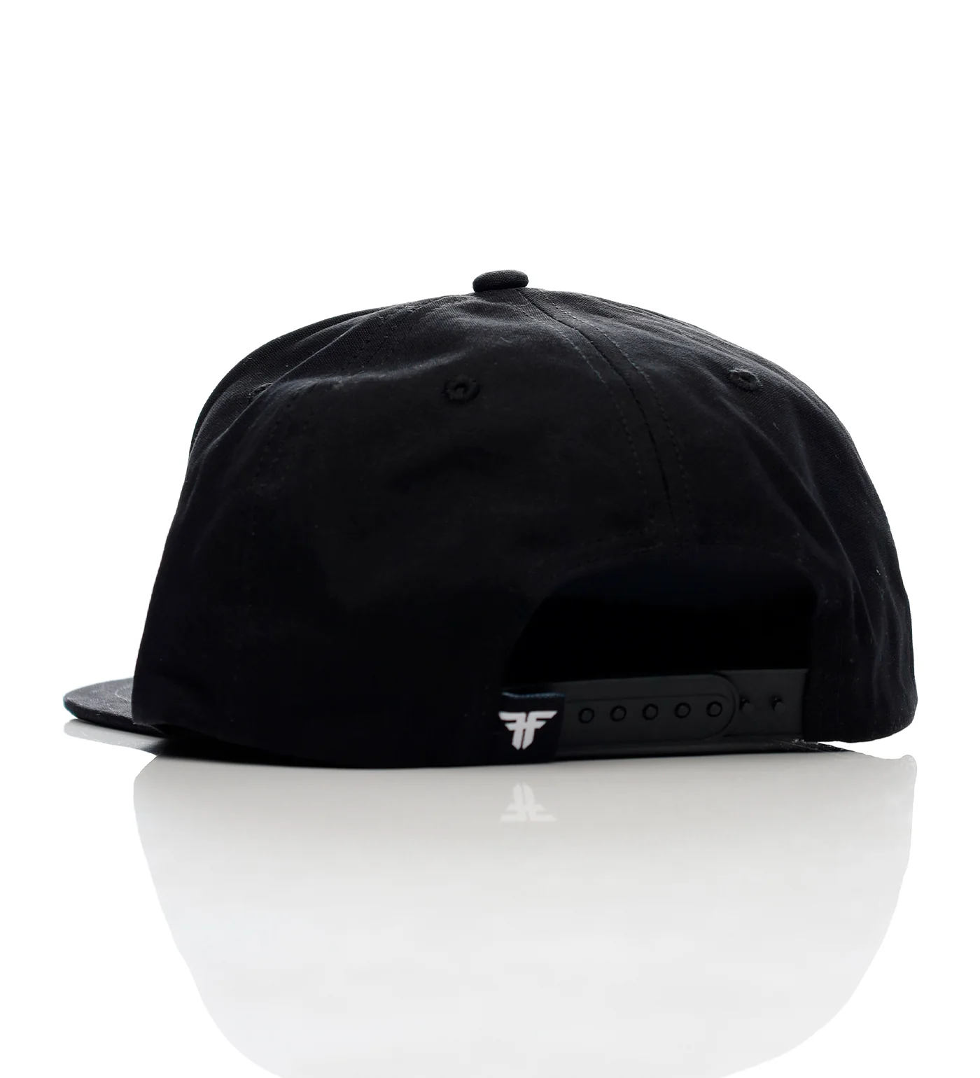 Insignia Flat Snapback, Black/Black - Image 2