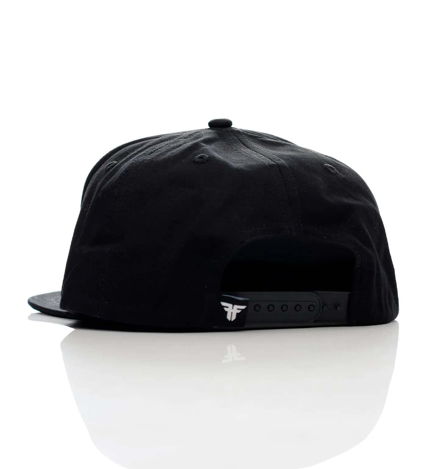 Insignia Flat Snapback, Black/Bones - Image 2