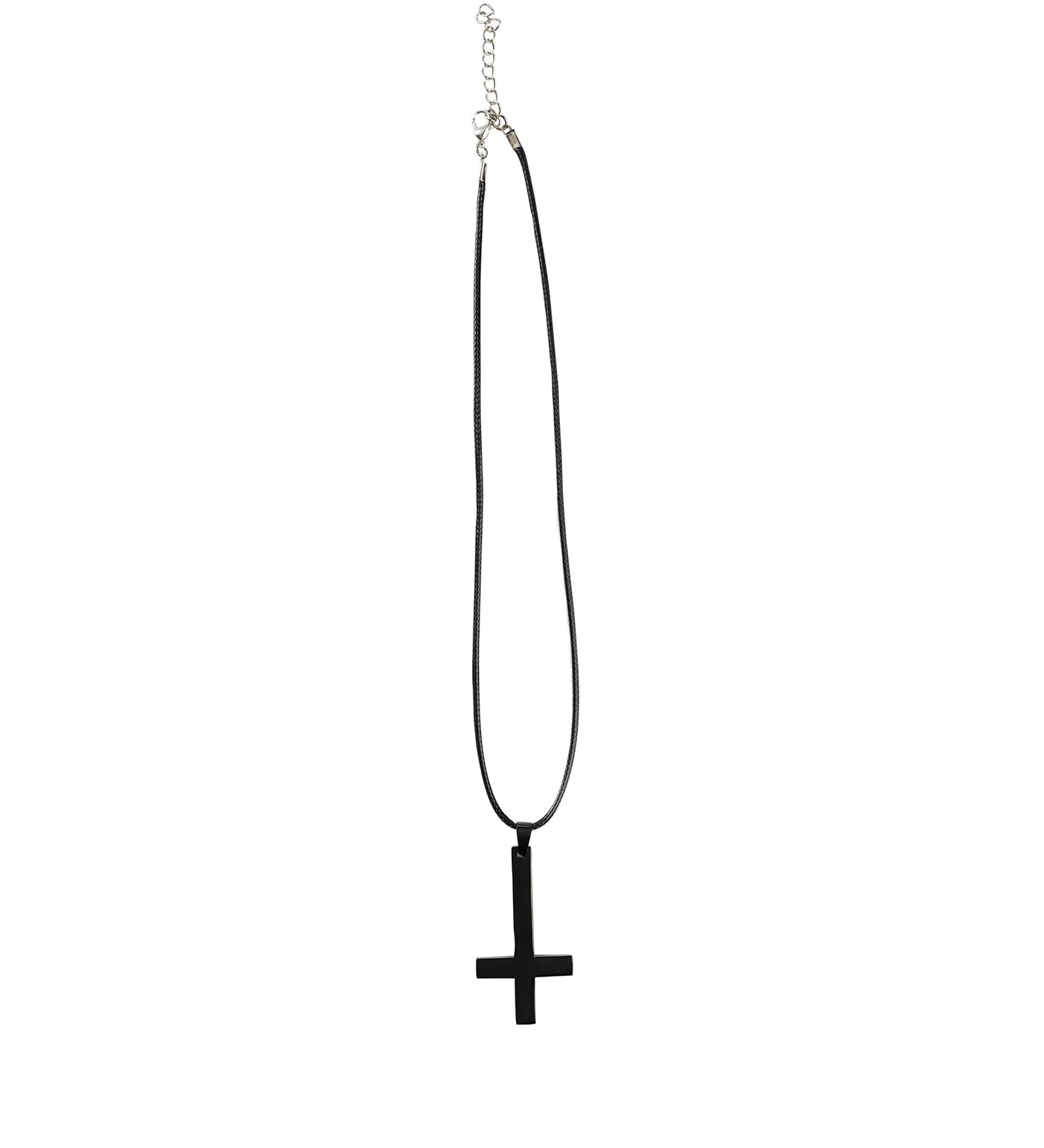 Inverted Black Stainless Cross, Black (2B) - Image 3