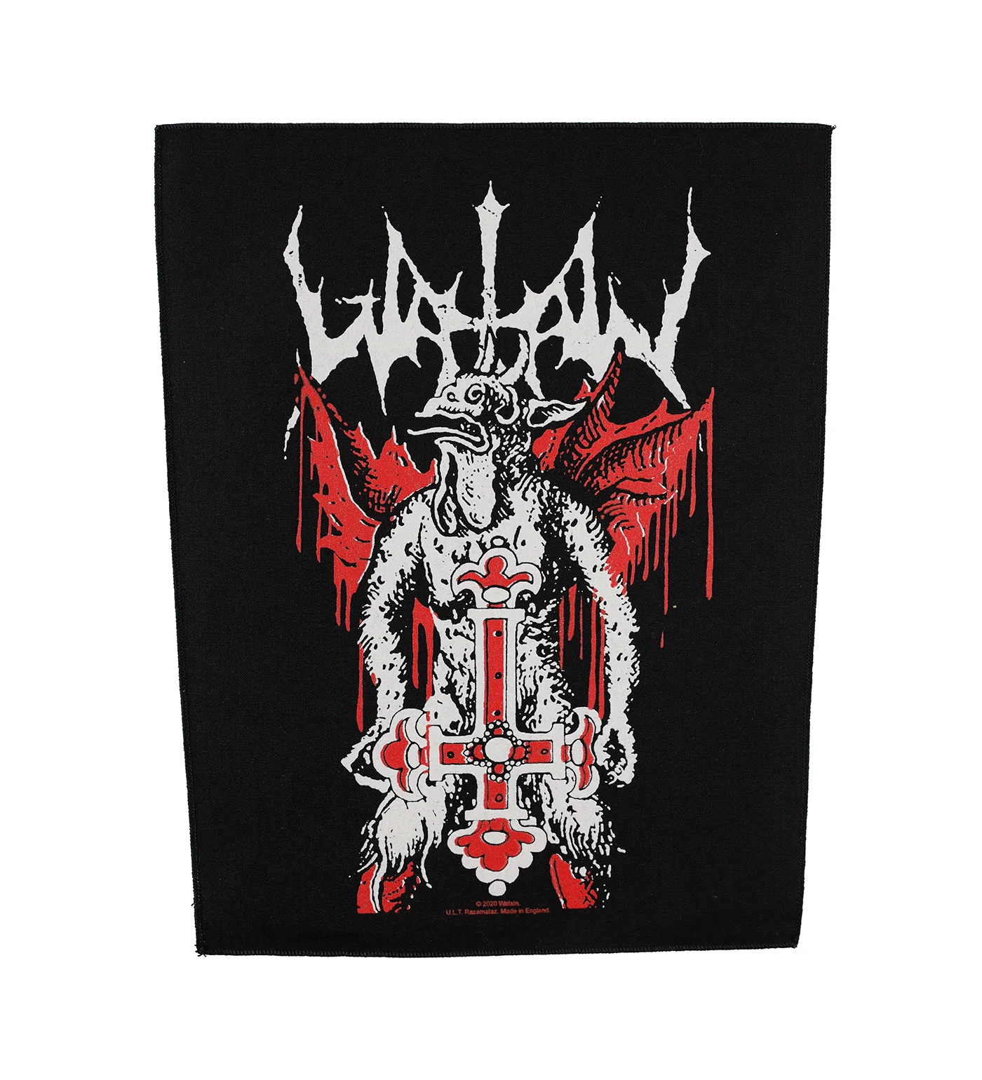 Inverted Cross Backpatch, Black