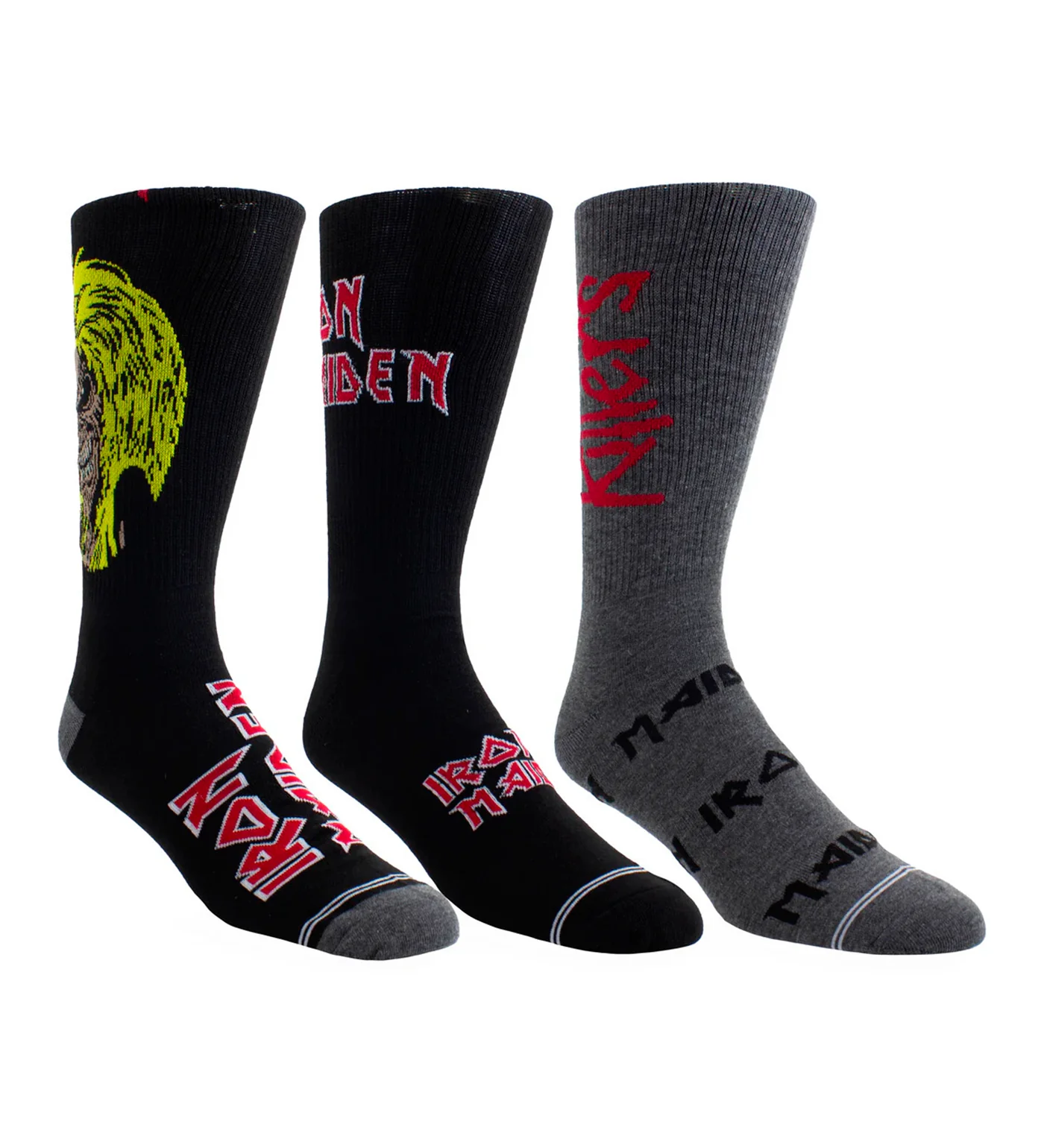 Iron Maiden 3 Pair Socks-Guitar Tin - Image 2