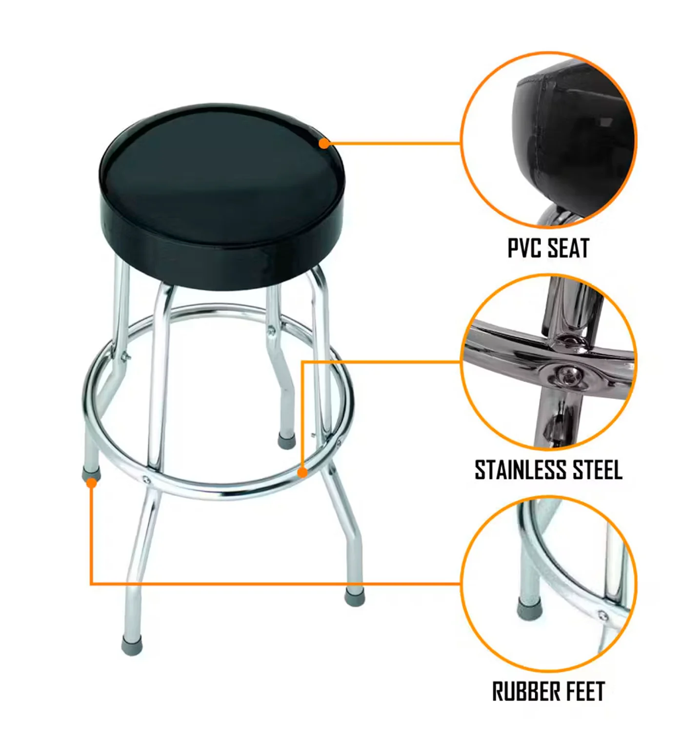 Iron Maiden Bar Stool - Image 3
