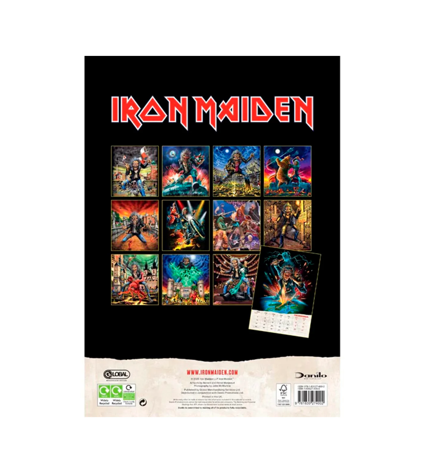 Iron Maiden Official 2026 Calendar - Image 2