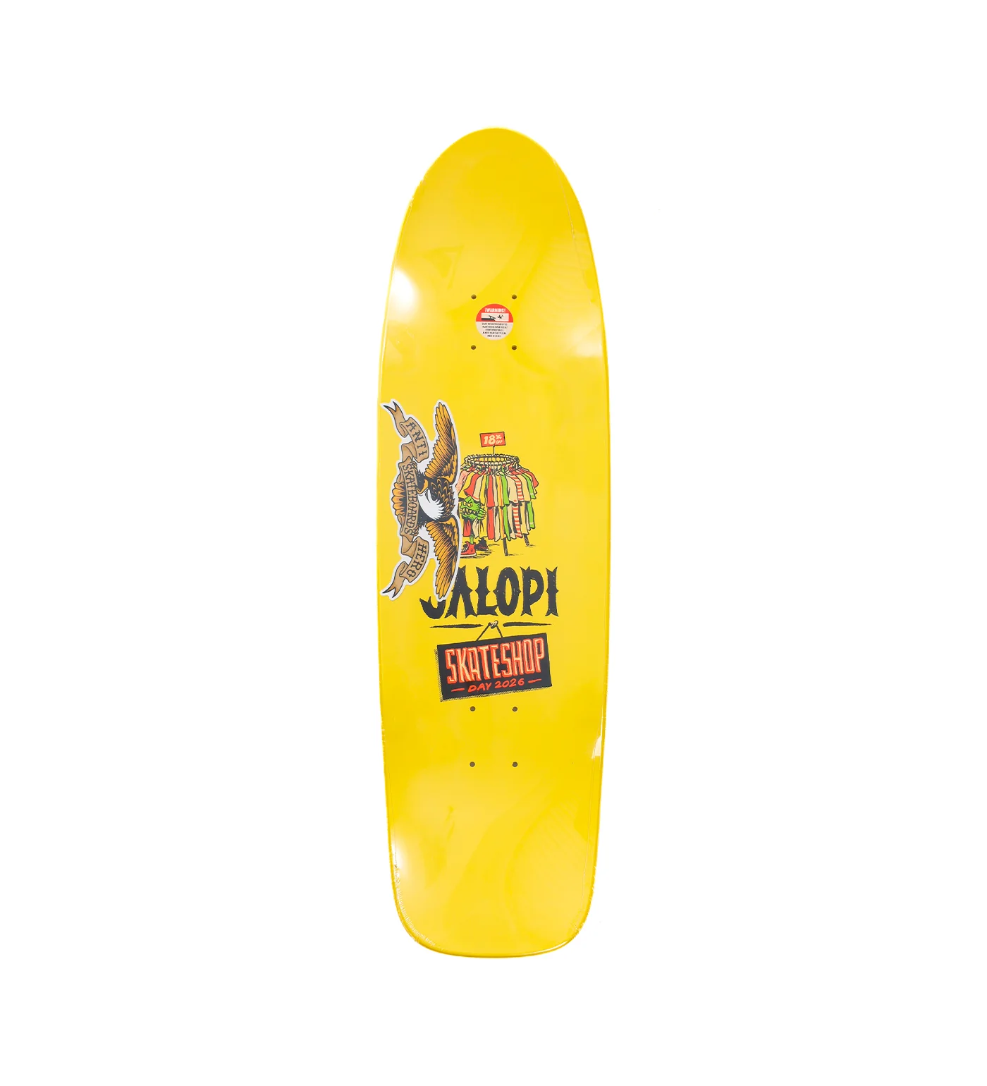 Jalopi Lurker Skateshop Day 2026, Yellow - Image 2