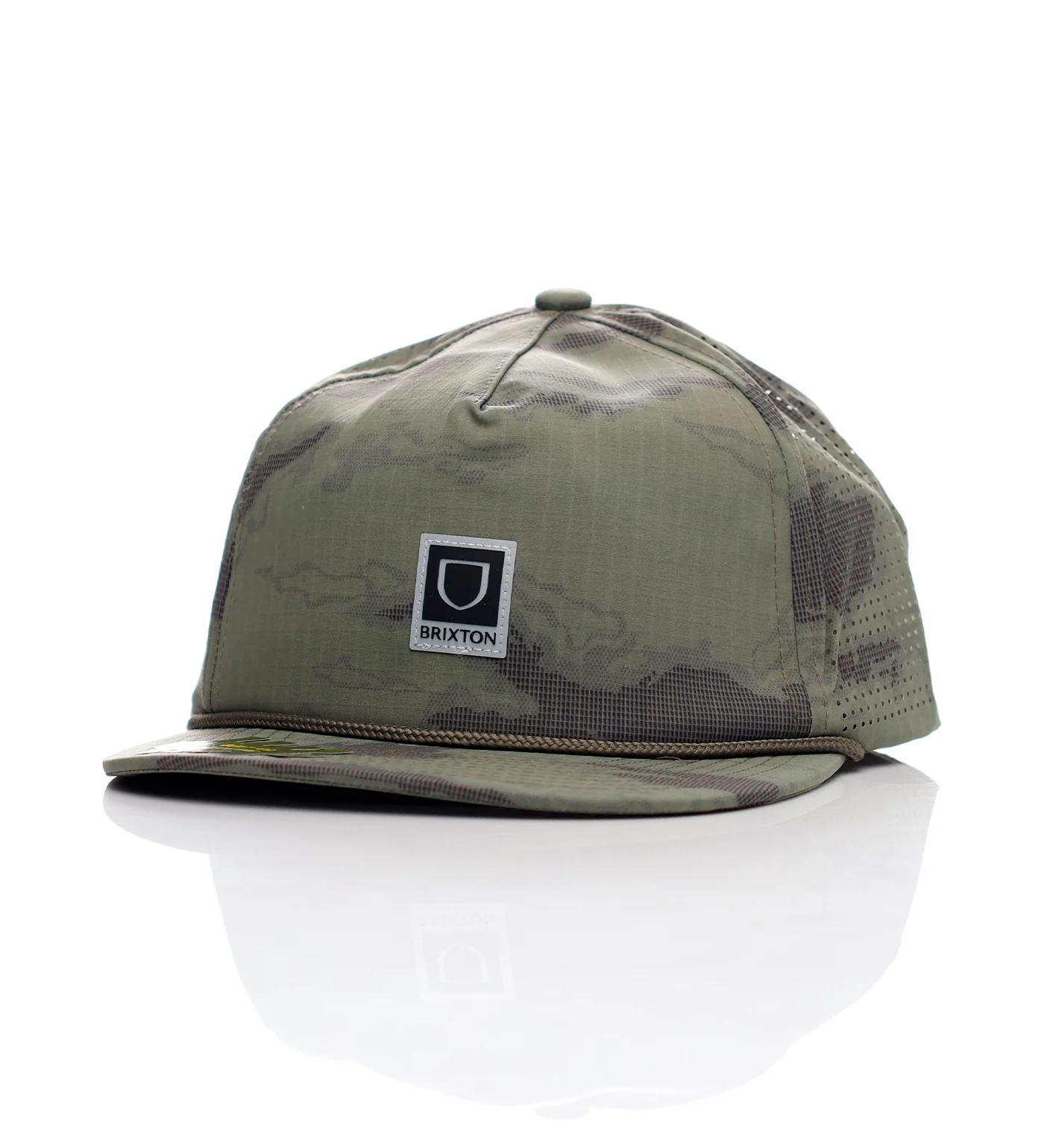 Journey Performance Strapback, Olive Tiger Camo