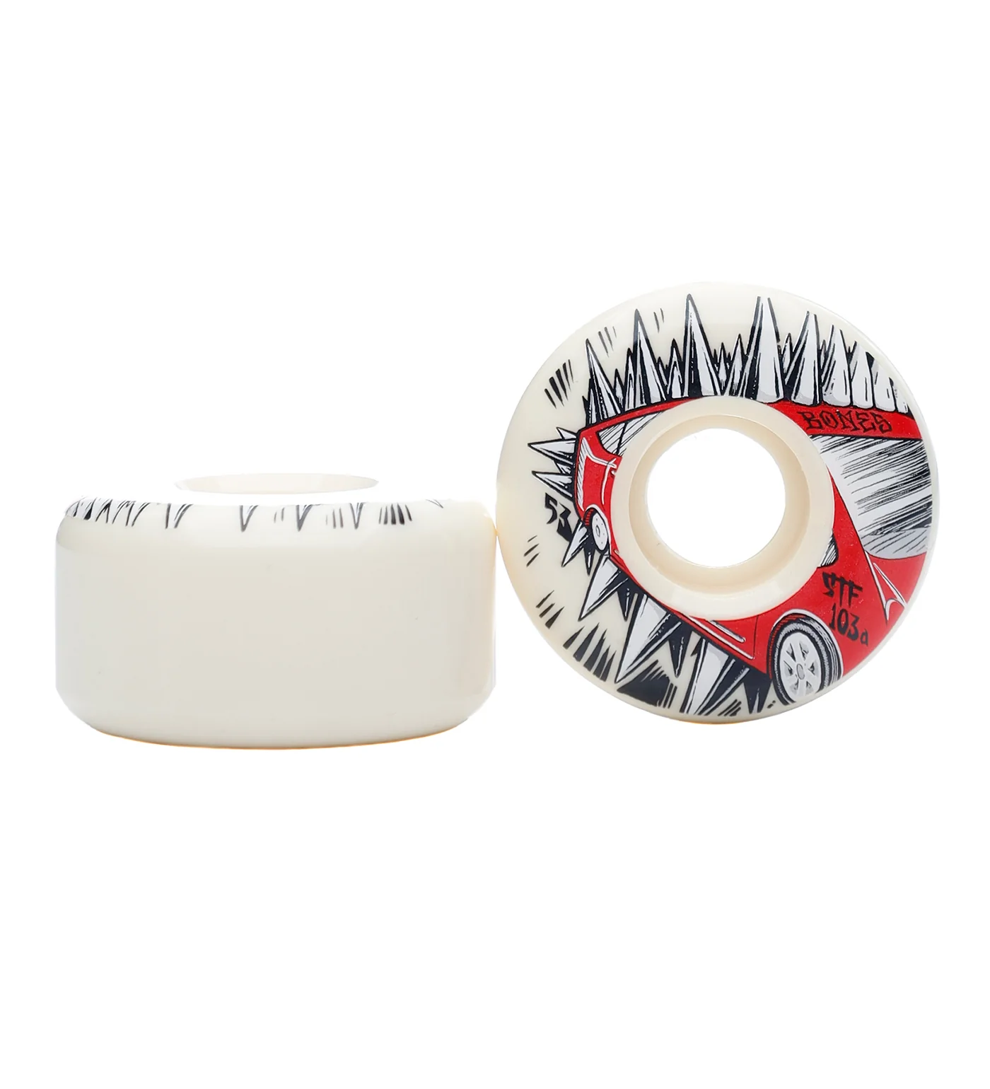 Judas Prius V2 Locks STF 103a, White/Red - Image 2