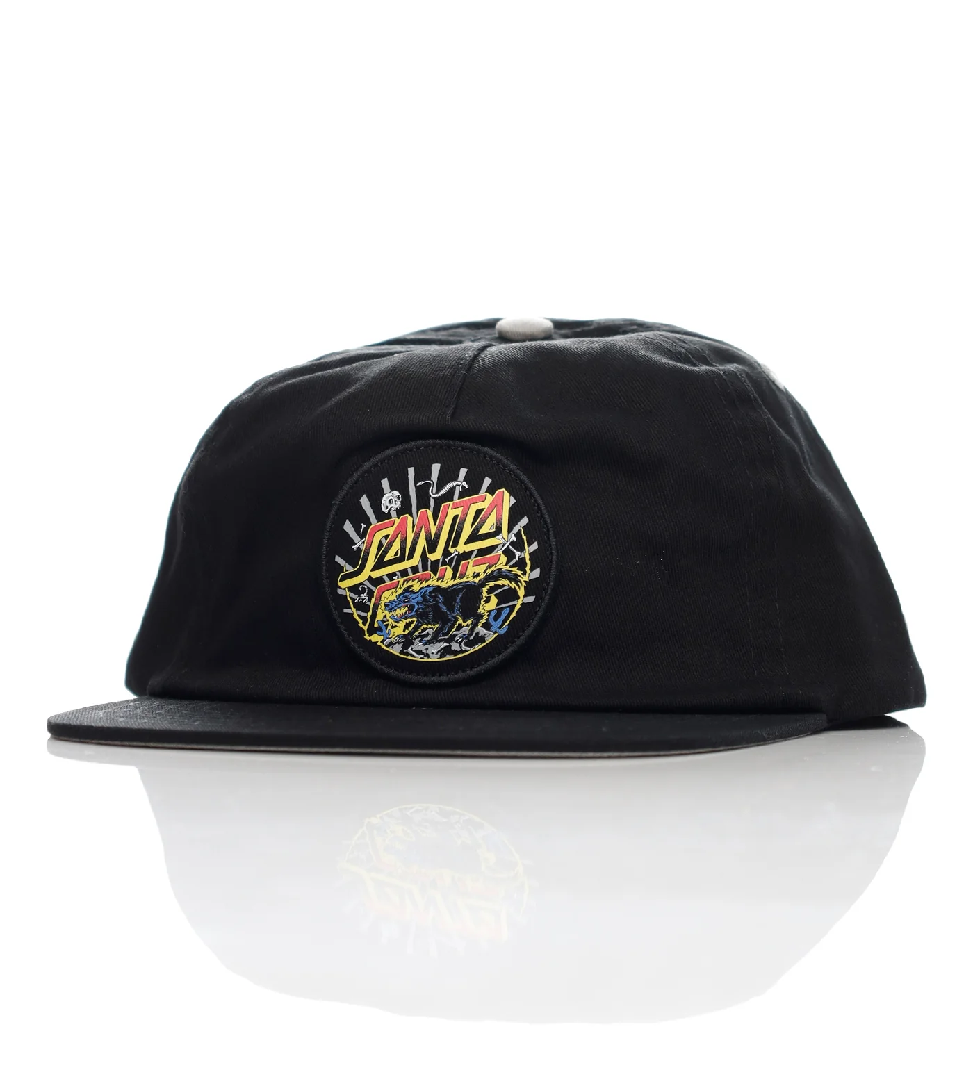 Kendall Wolf Snapback, Black
