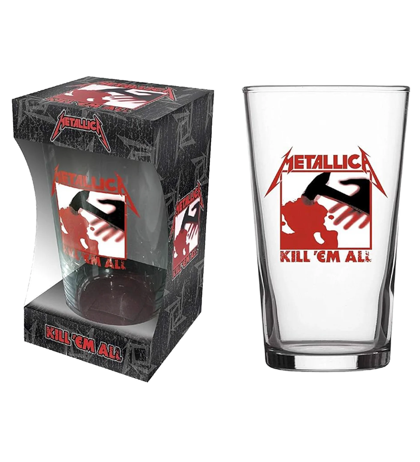 Kill Em All, Pint Glass