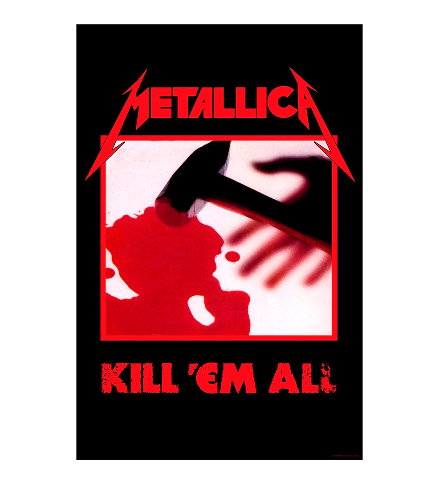 Kill'em All, Red/black