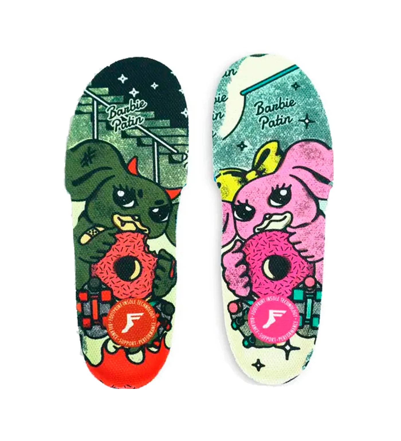 Kingfoam Orthotic FluidX Pro, Barbie Patin