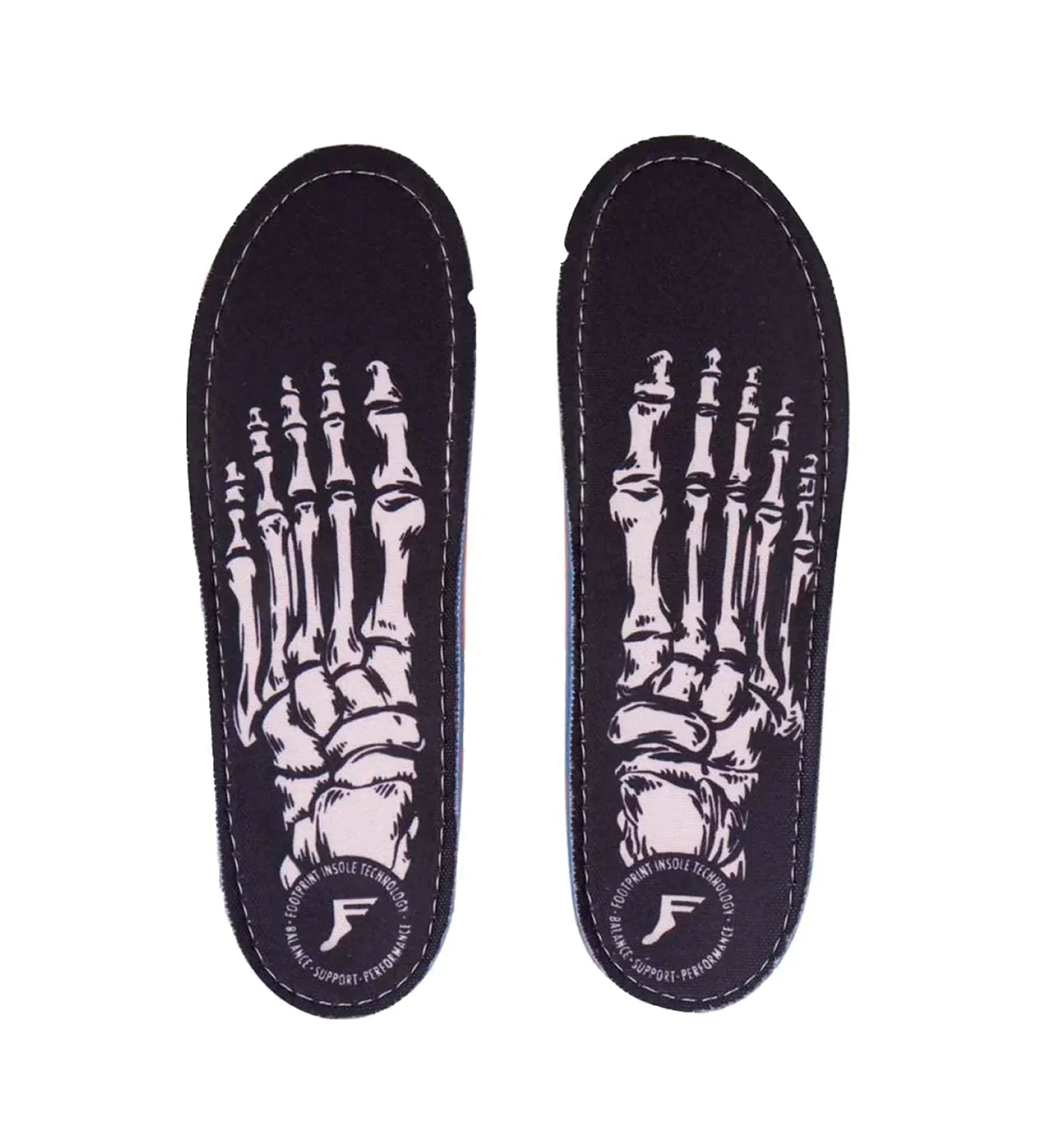 Kingfoam Orthotic, Skeleton Black