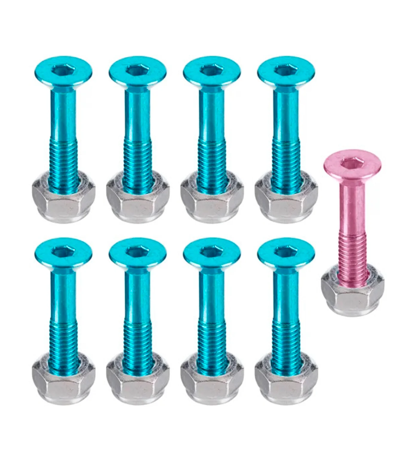 Krome Allen 1'' , Pink/Blue - Image 2