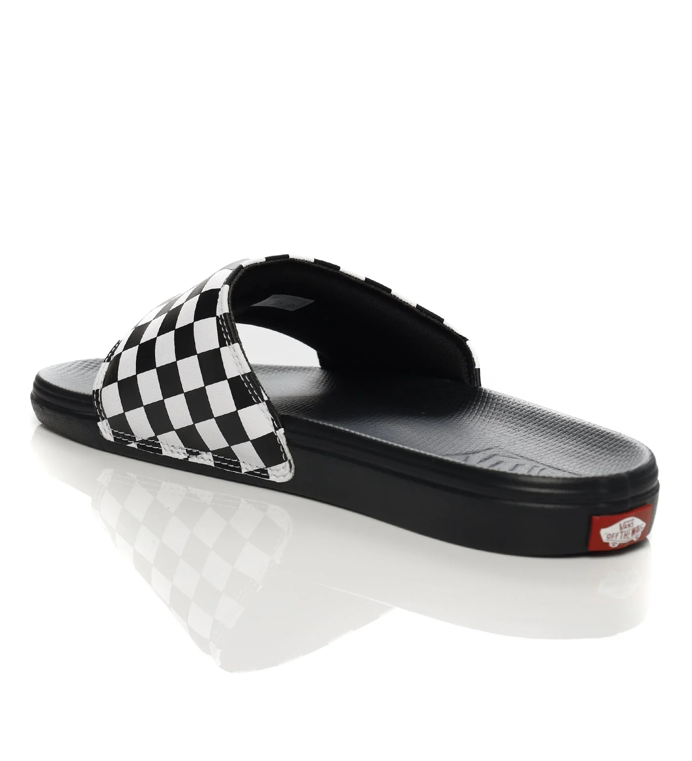 La Costa Slide-On, (Checkerboard)True White/Black - Image 3