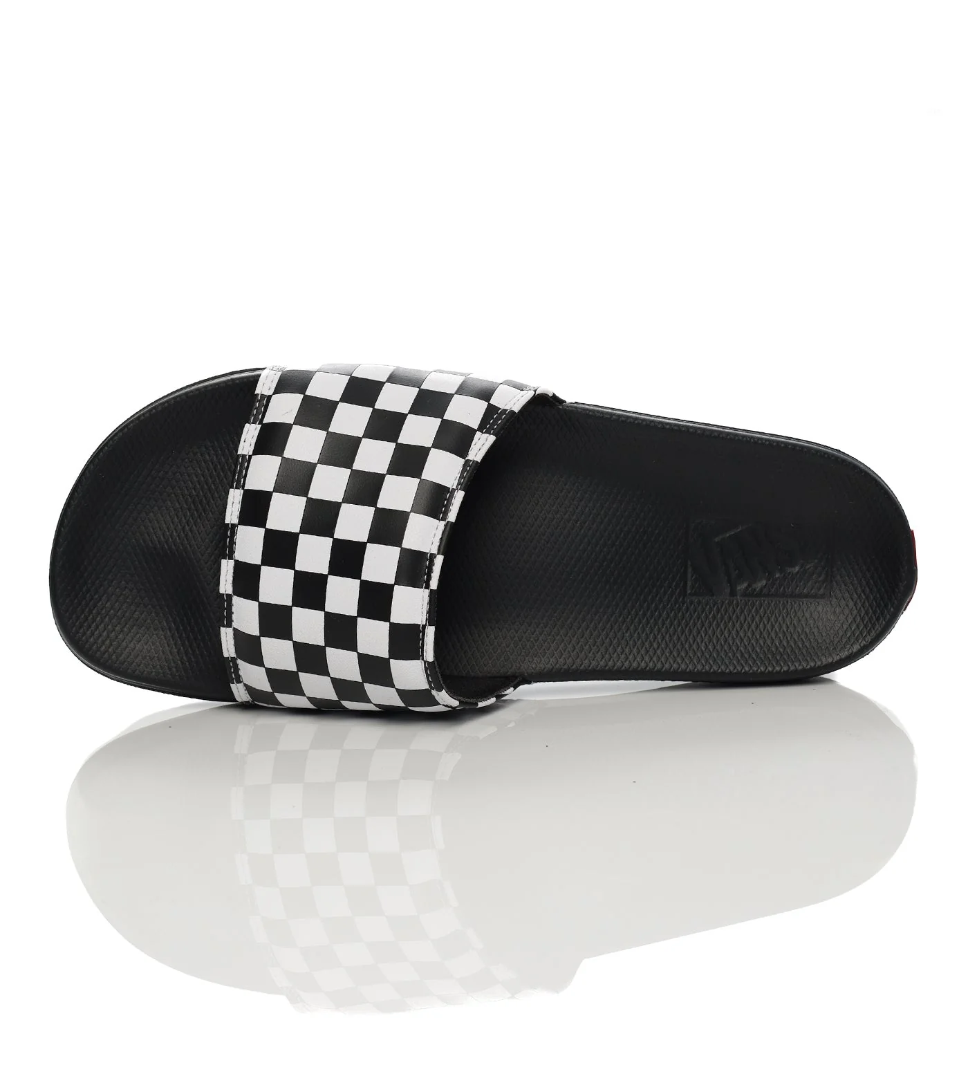 La Costa Slide-On, (Checkerboard)True White/Black - Image 4