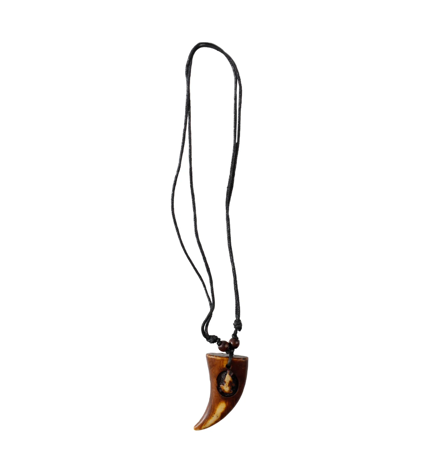 Large Engraved Tooth, Brown/Black (2F) - Image 3