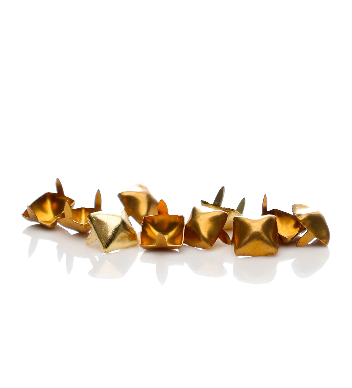 Large Pyramid x 10, Gold/x10