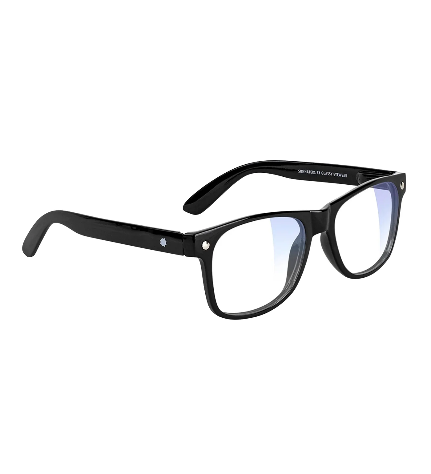 Leonard Gamer Series, Black/Clear Lense